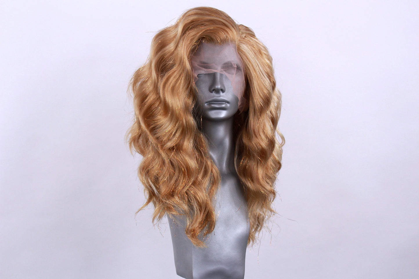 Amber- Golden Blonde Sparkle