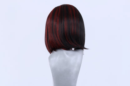 Bobbi- Red Highlighted Black