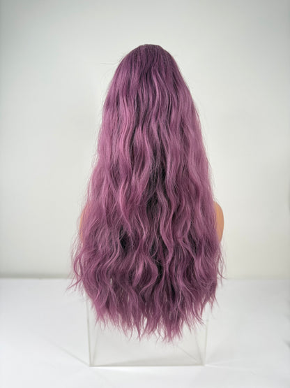 Pre-Styled Grape Soda Wig