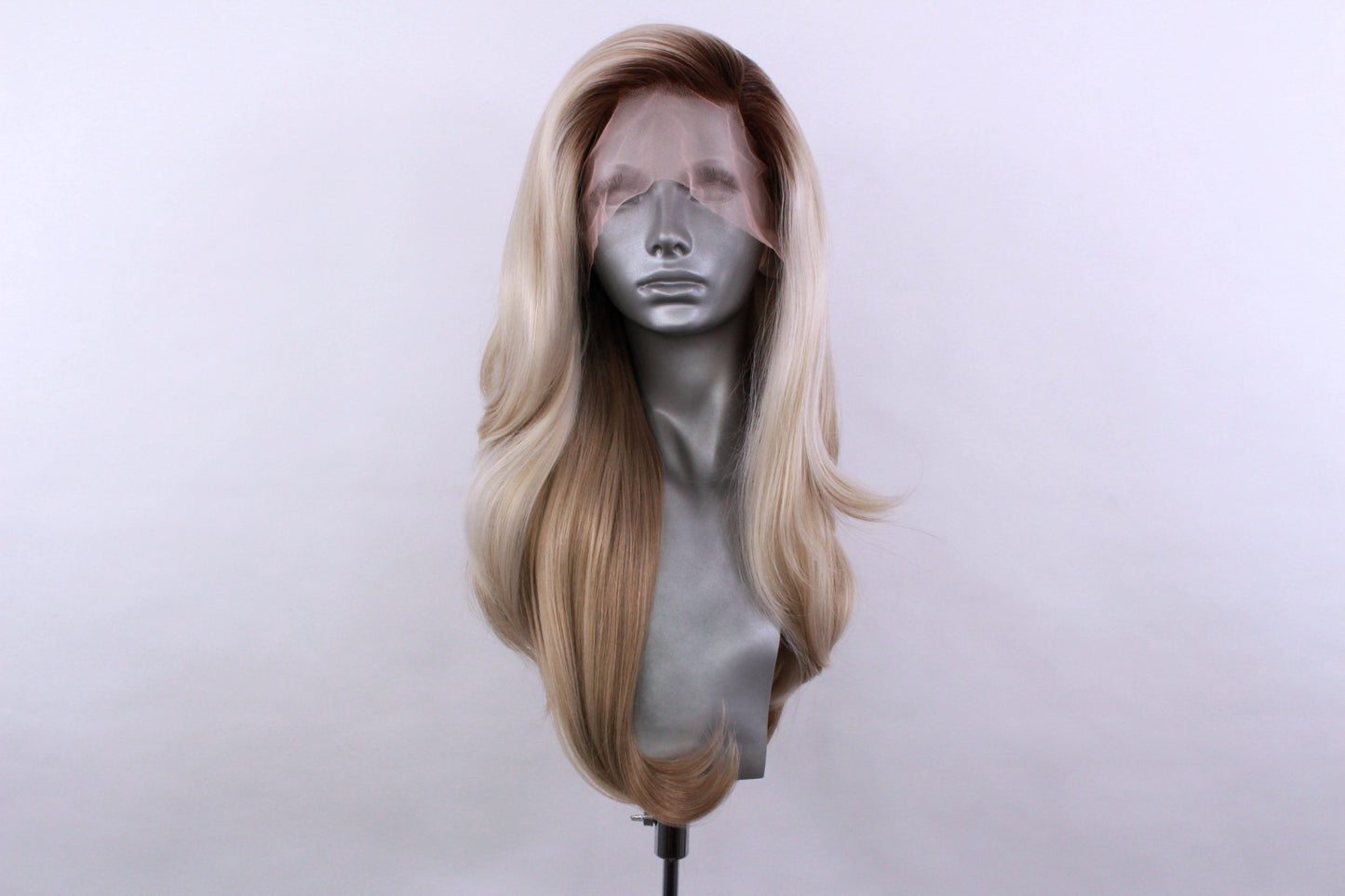 Lily- Rooted Ashy Sandy Blonde