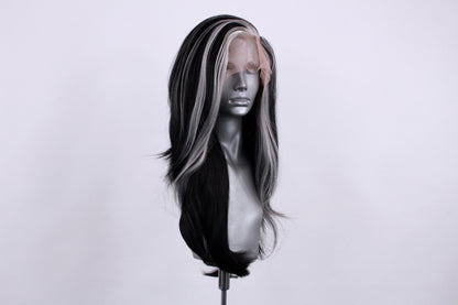 Lily- Platinum Ice Fronted Black