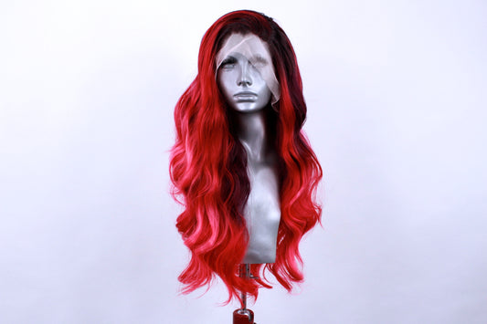 Harper- Deep Red Swirl