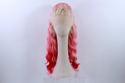 Pre-styled Berry Blonde  Wig