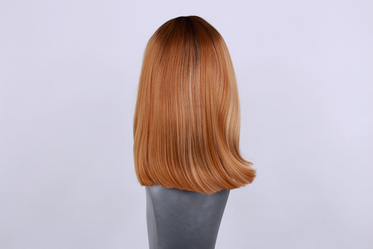 Ashley- Rooted Highlighted Strawberry Blonde