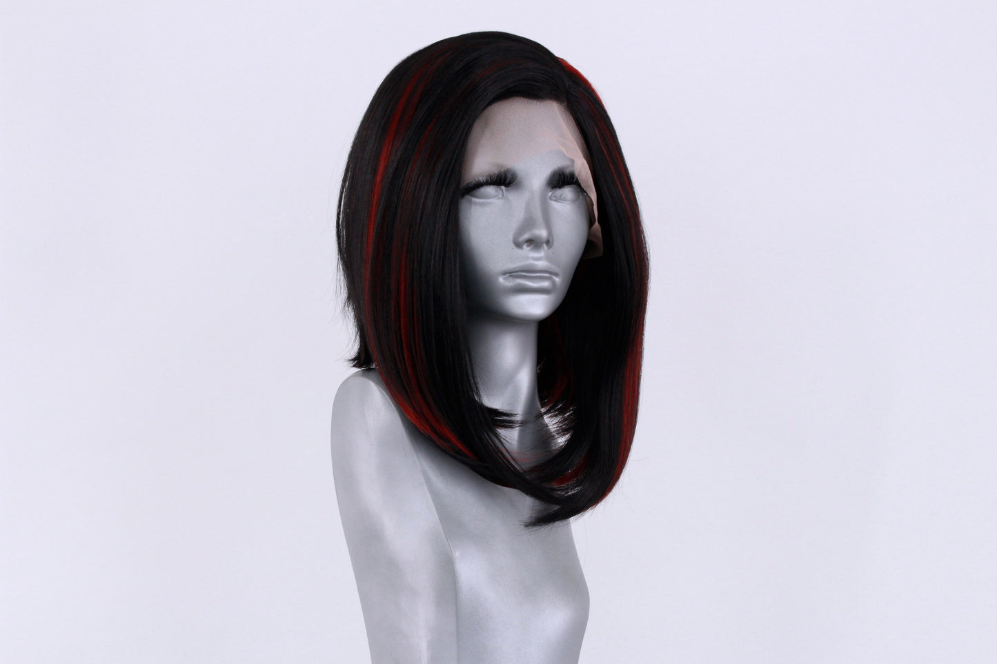 Bobbi- Red Highlighted Black