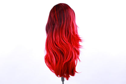Lily- Deep Red Swirl