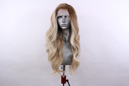 Harper- Rooted Sandy Blonde