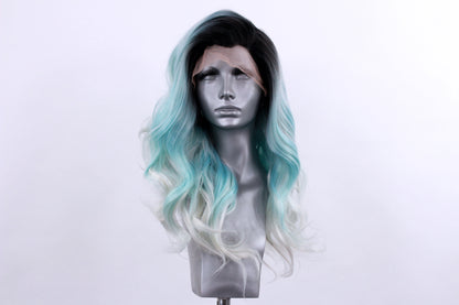 Kameron- Frozen Blue Ombre