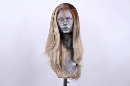 Lily- Rooted Sandy Blonde