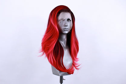 Lily- Deep Red Swirl
