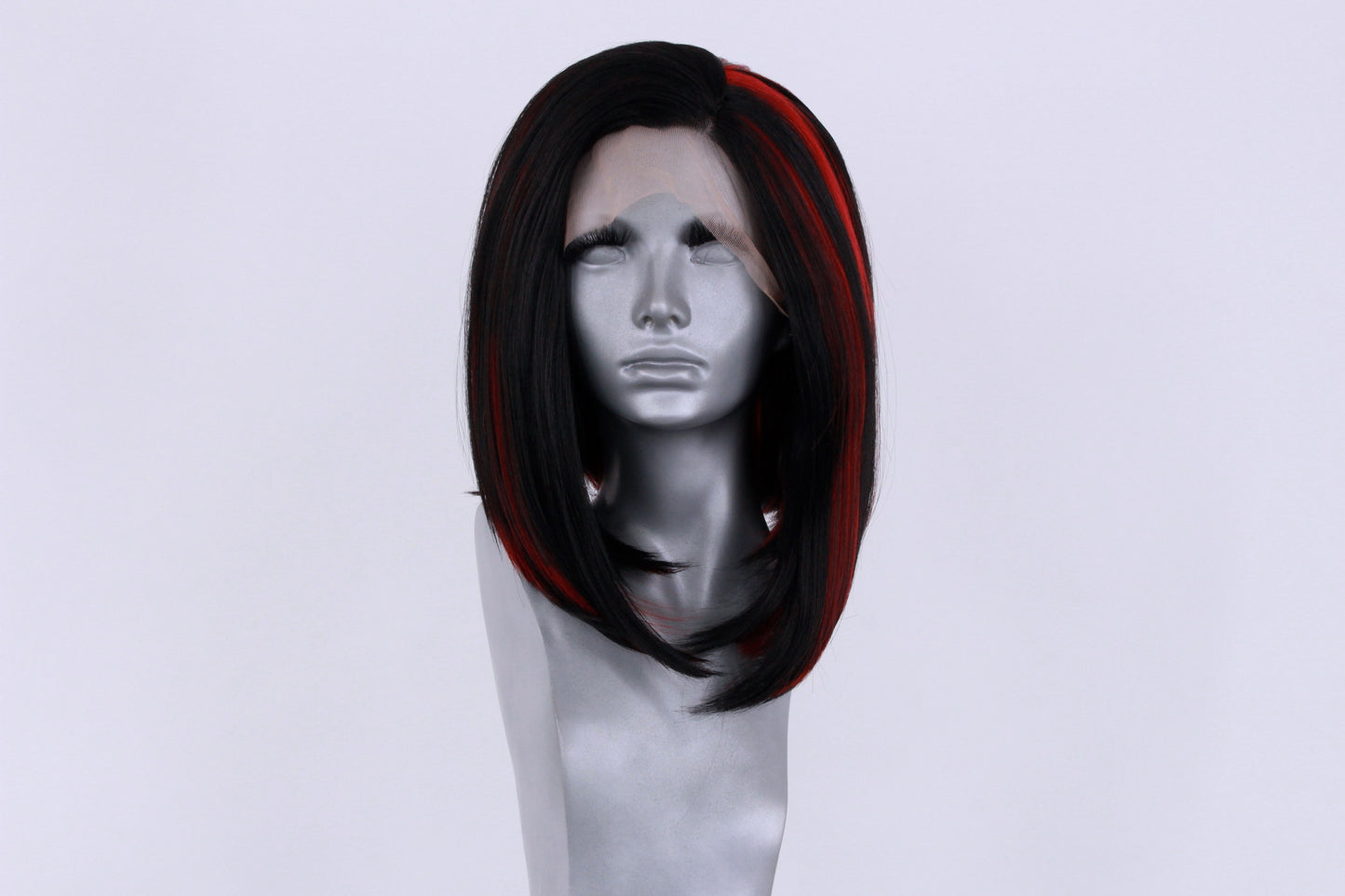 Bobbi- Red Highlighted Black