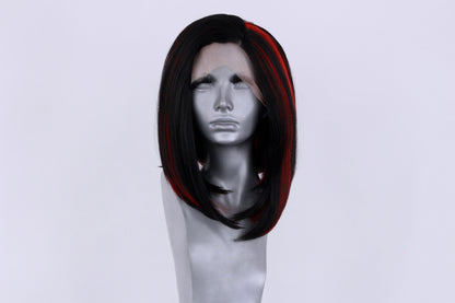 Bobbi- Red Highlighted Black
