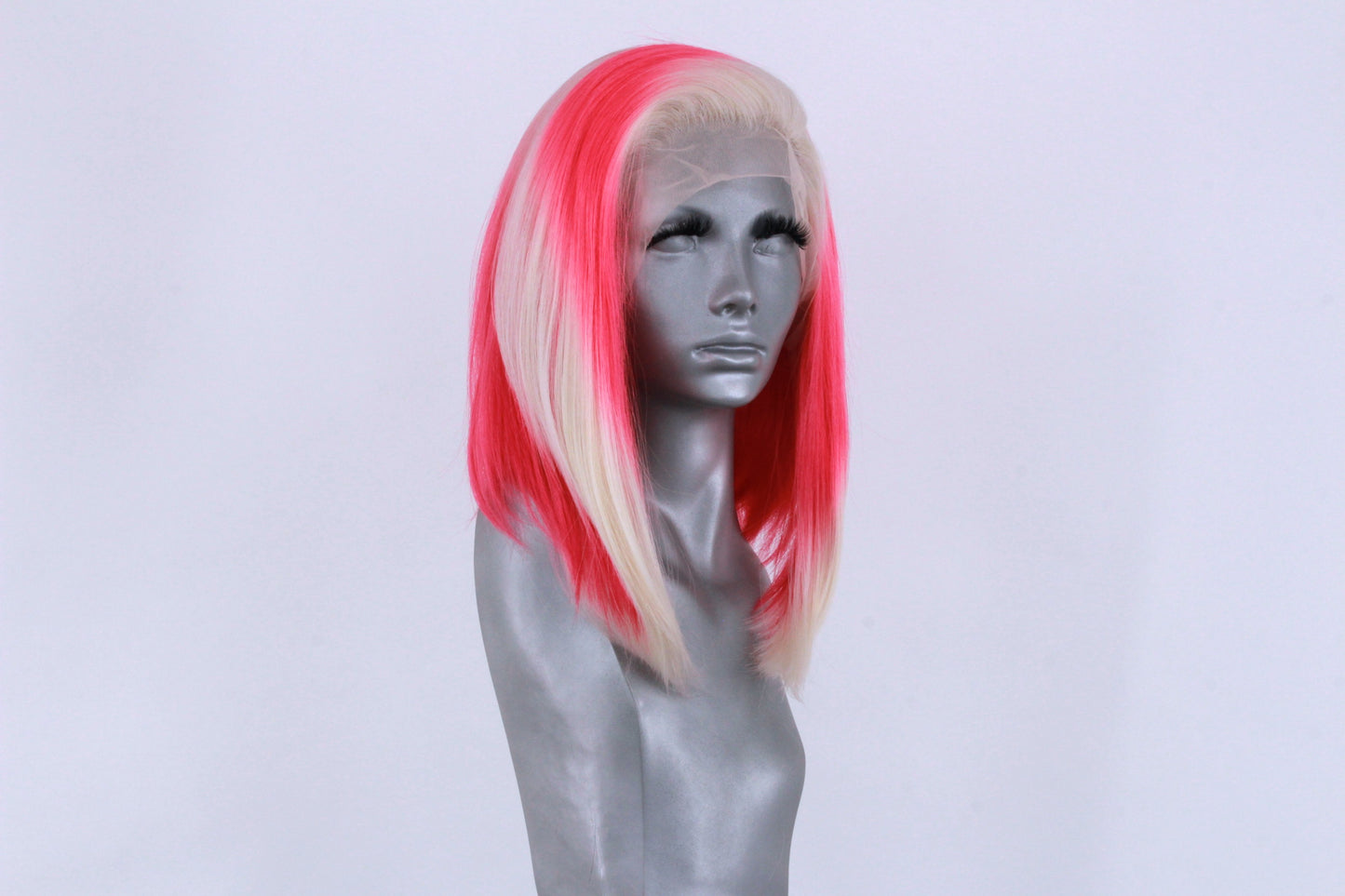 Limited Edition Neon Pink & Blonde Bob