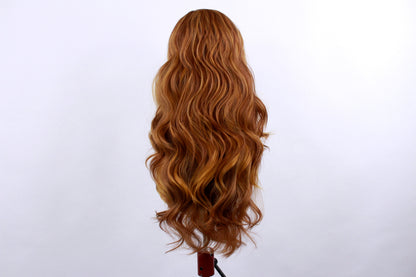 Harper- Golden Brown Swirl