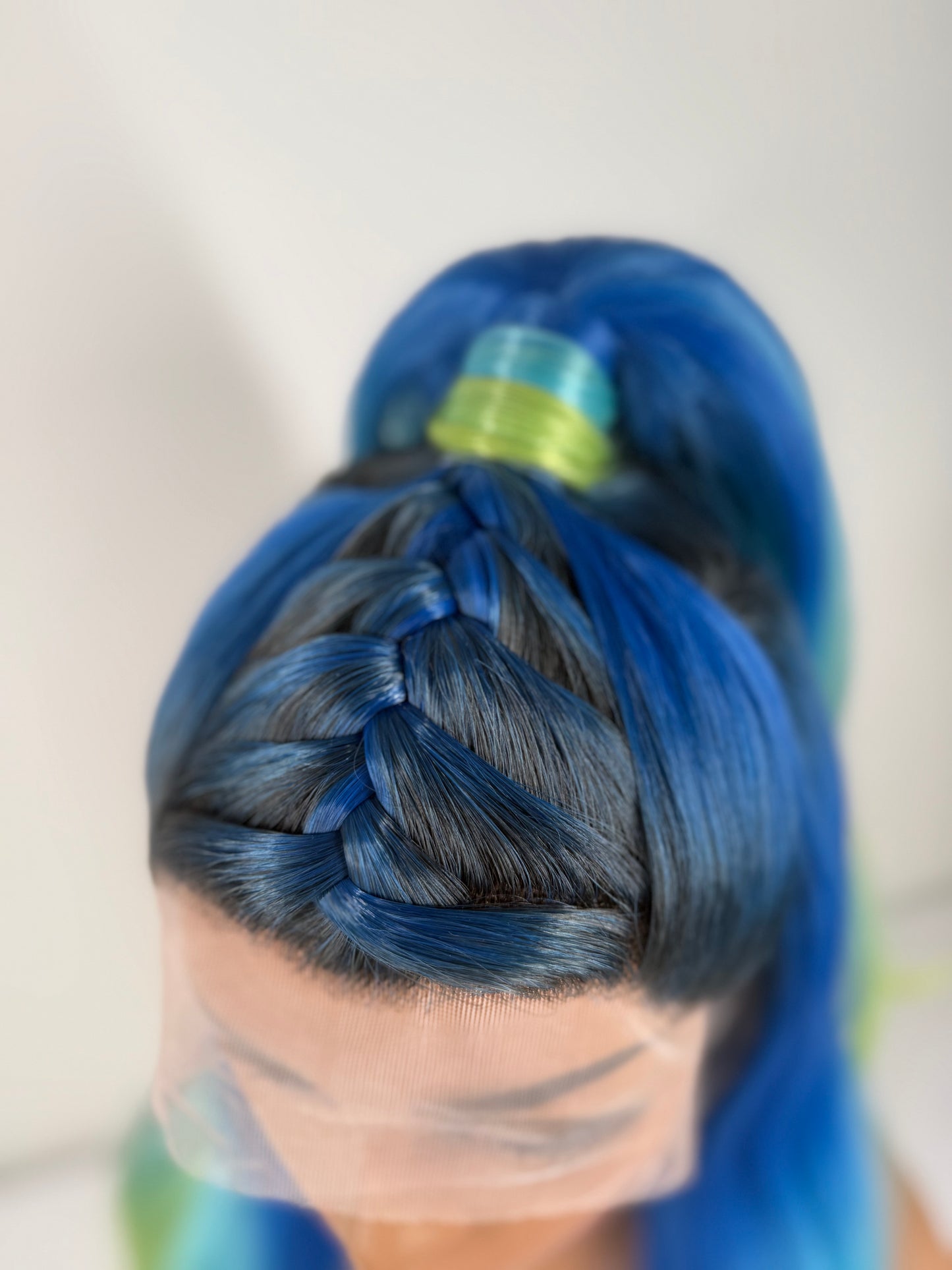 Pre-Styled Sour Ocean Wig