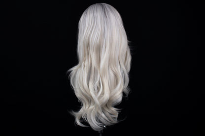 Eden- Silver Rooted Ice Blonde