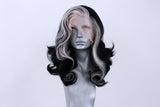 Marilyn- Platinum Ice Fronted Black