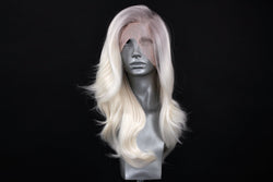 Eden- Silver Rooted Ice Blonde