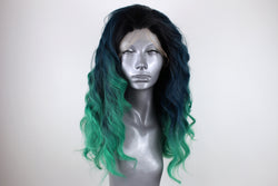 Amber- Mermaid Green Ombre