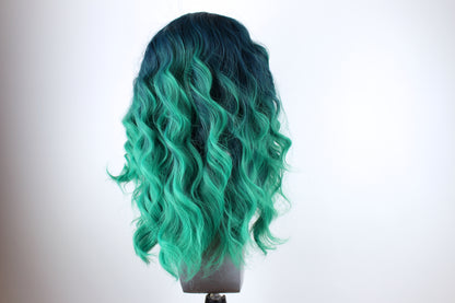 Amber- Mermaid Green Ombre