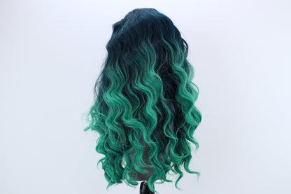 Violet- Mermaid Green Ombre