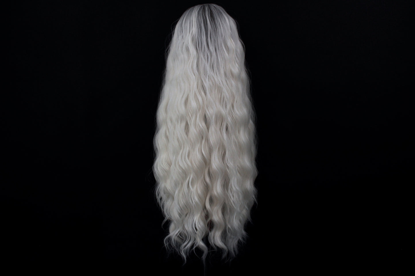 Venus- Silver Rooted Ice Blonde