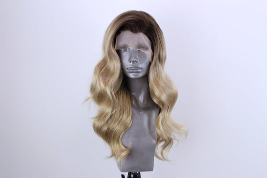 Kameron- Rooted Champagne Blonde