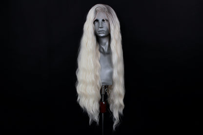 Venus- Silver Rooted Ice Blonde