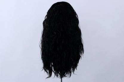 Ariel- Platinum Streaked Black