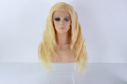 613 Blonde Human Hair Lacefront Wig