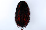 Ariel- Red Highlighted Black