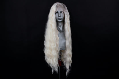 Venus- Silver Rooted Ice Blonde