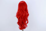 Limited Edition Rainbow Red Tinsel Wig