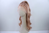 Pre-Styled Frosted Peach Wig