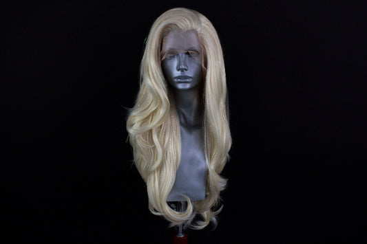 Limited Edition Royal Platinum Tinsel Wig